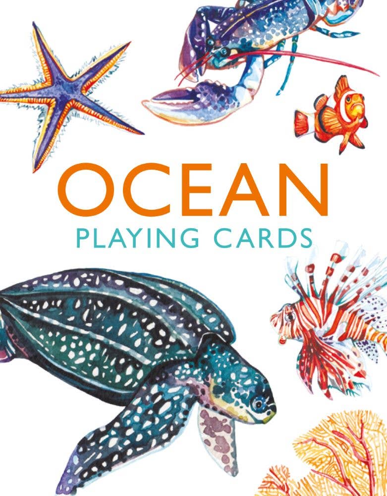Ocean Playing Cards by Chronicle Books