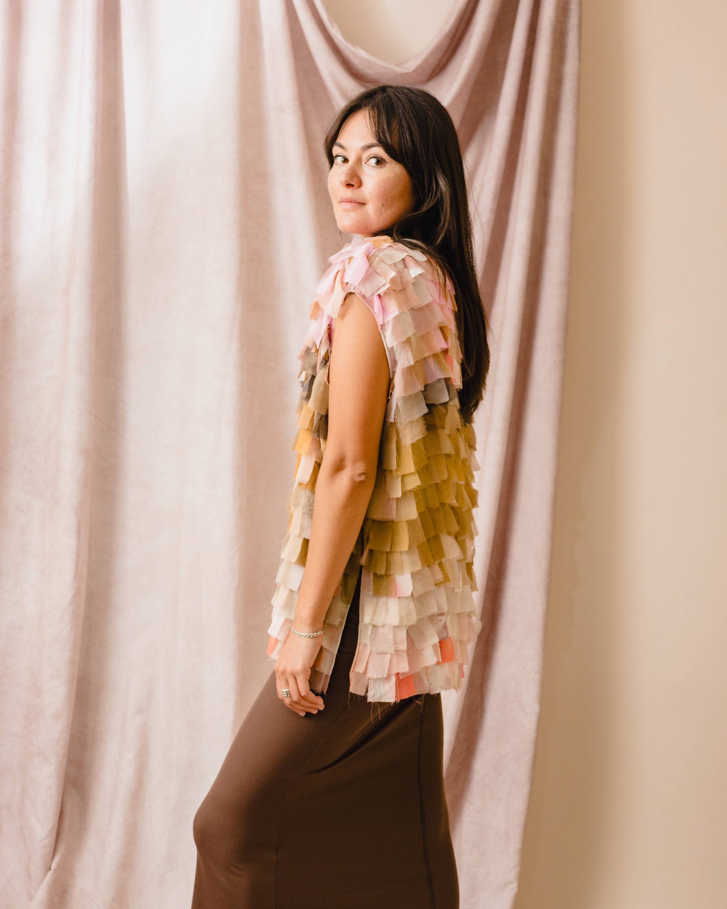 Bree Juju Vest in Golden Hour