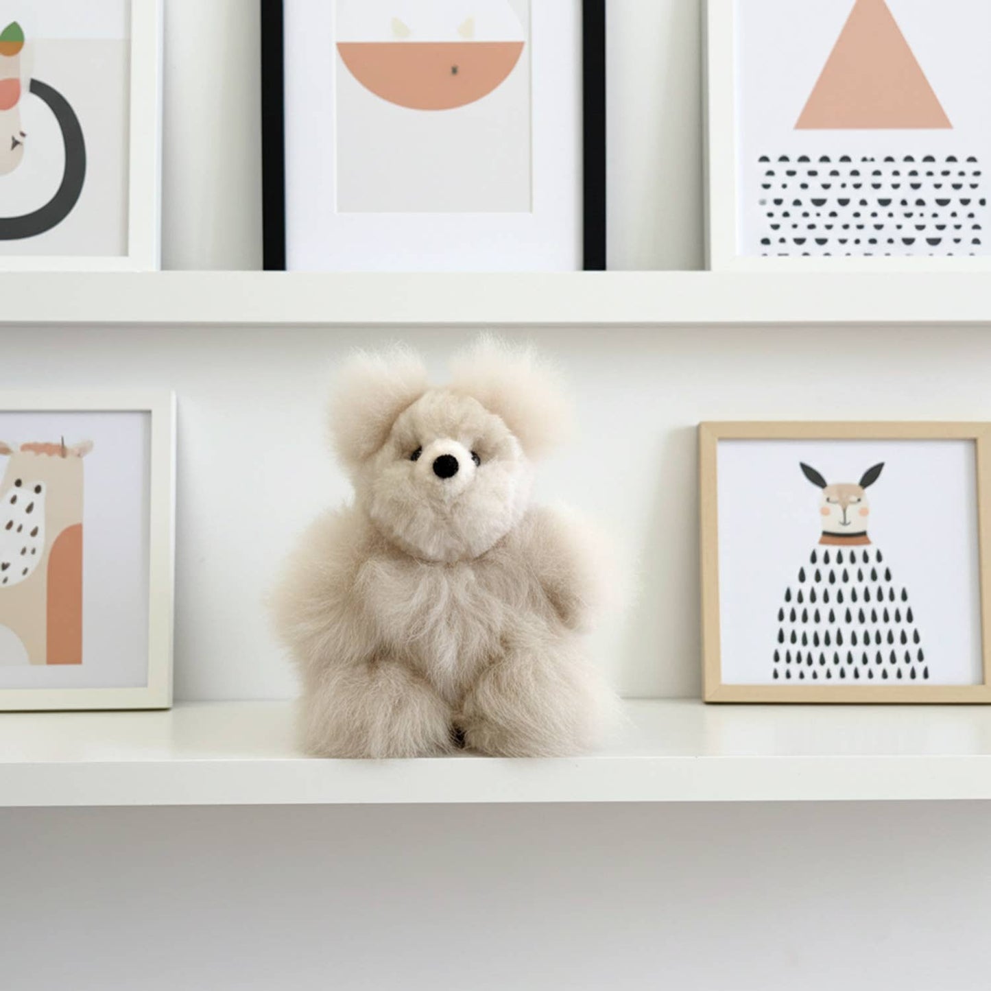 7" Micro Alpaca Stuffed Animal - Bear