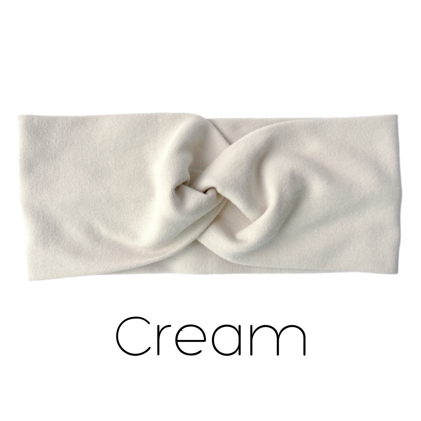 Organic French Terry Twist Headband