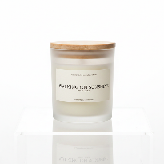 Walking on Sunshine candle product photo